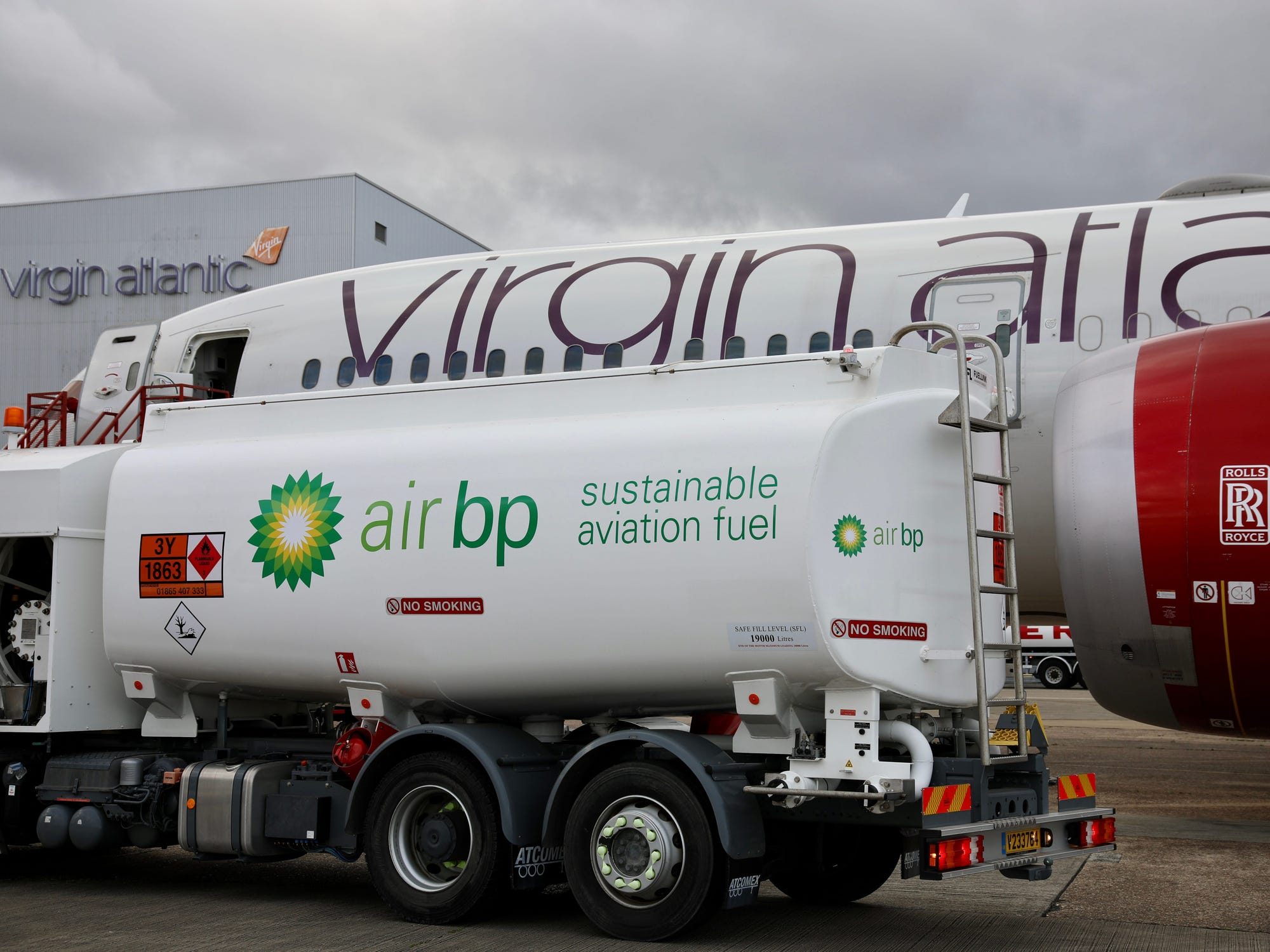 Virgin Atlantic just operated the world's first transatlantic flight using 100% sustainable aviation fuel. Here's why critics aren't convinced it's game-changing.