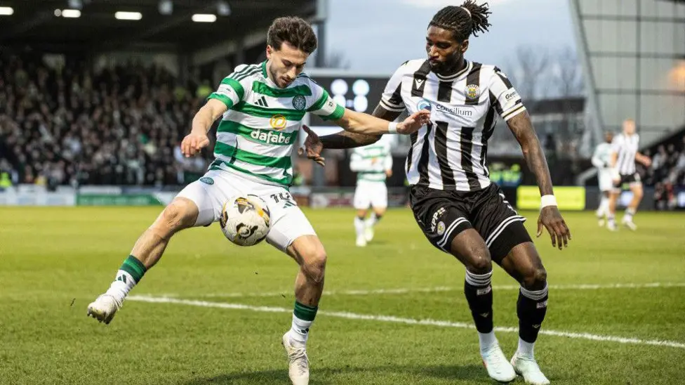 St Mirren 2-5 Celtic: Key stats
