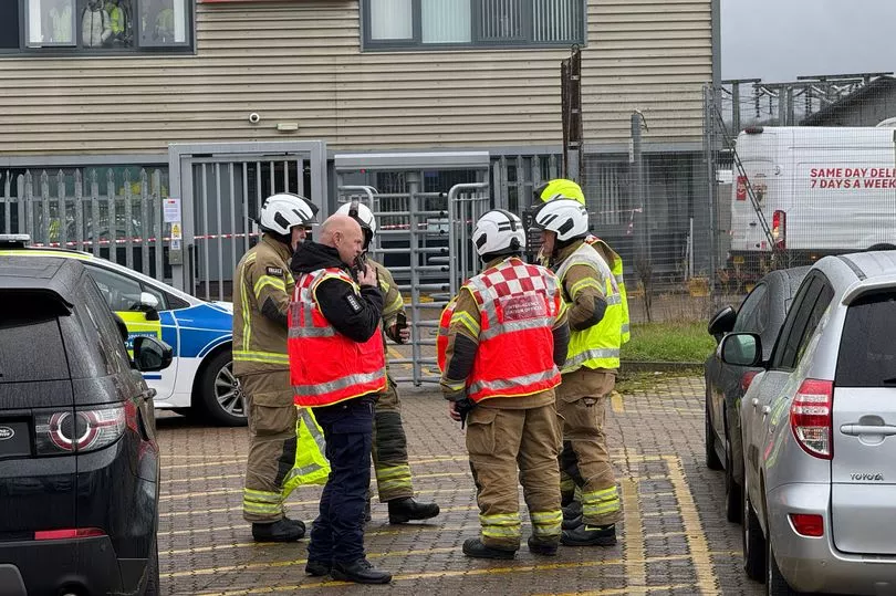 Knife rampage leaves five people wounded outside a warehouse near Asda