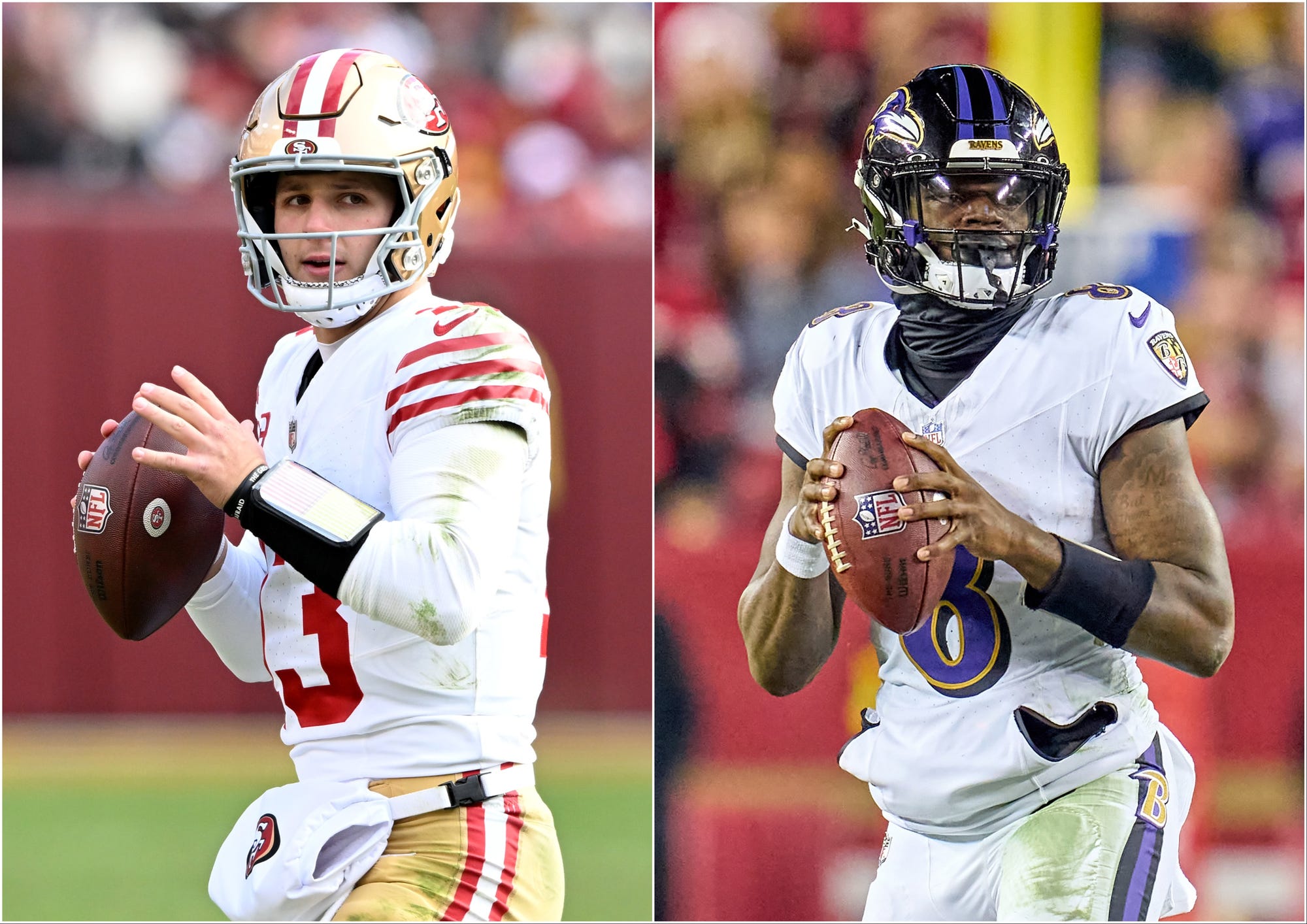 There's an enormous financial divide among the 4 NFL quarterbacks still hoping to win the Super Bowl