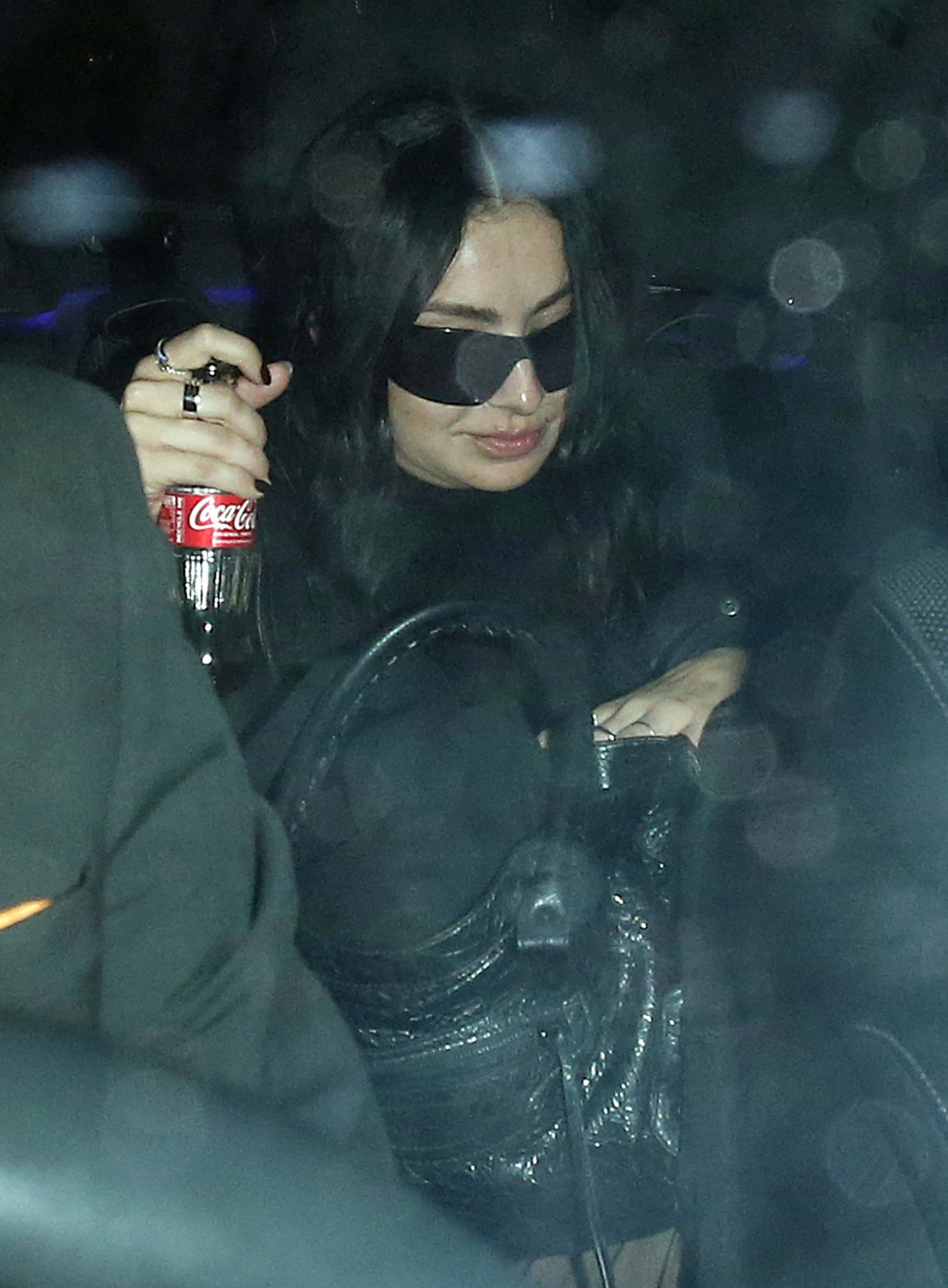 Charli XCX, Jess Glynne and Davina McCall among bleary-eyed stars heading home after attending boozy BRITs...