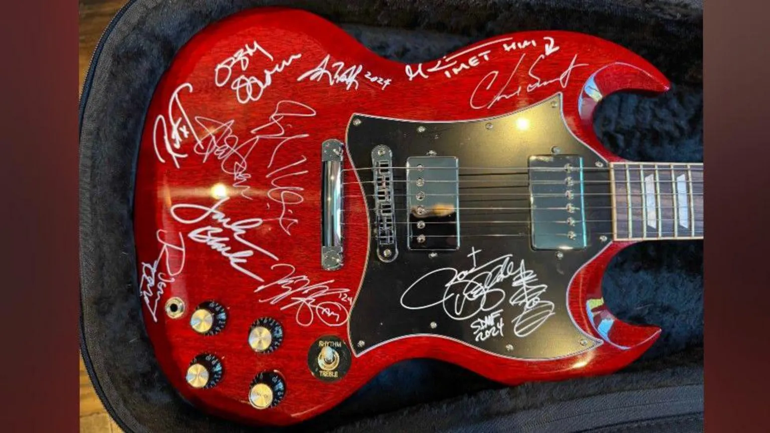 Signed Ozzy Osbourne guitar to be sold at Birmingham charity event
