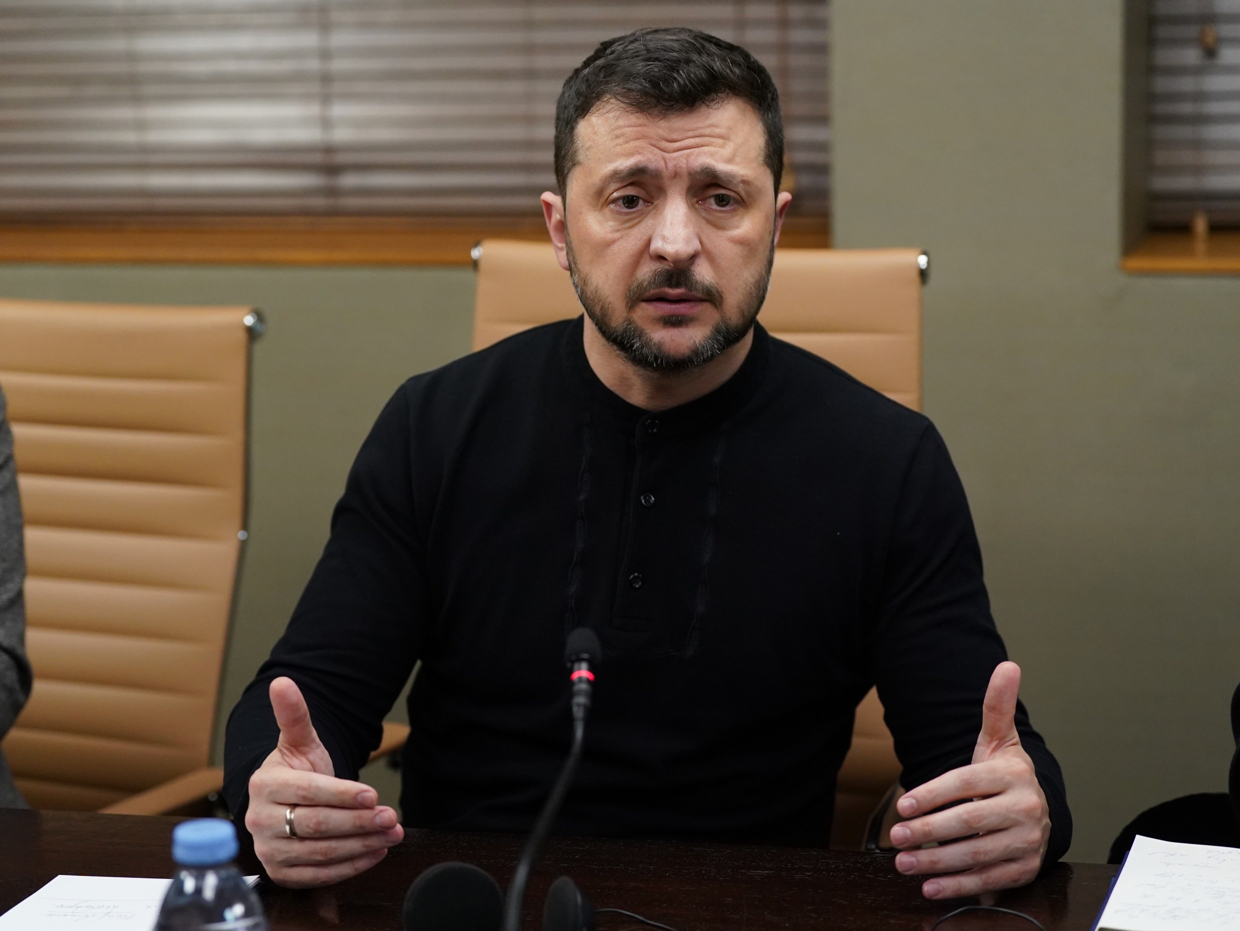 I’ll quit in exchange for joining Nato, Zelensky says – as Ukrainian leader ‘back in touch’ with US after T...