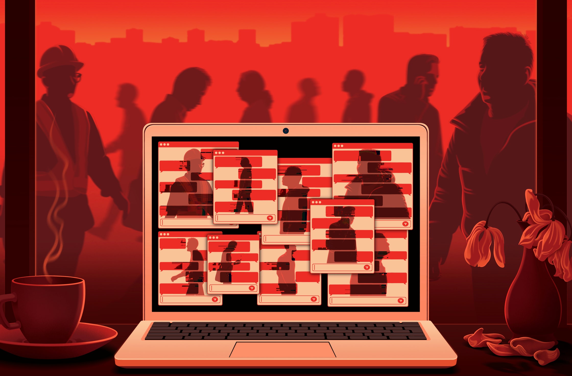 The Chat Room Behind the Pelicot Rape Trial