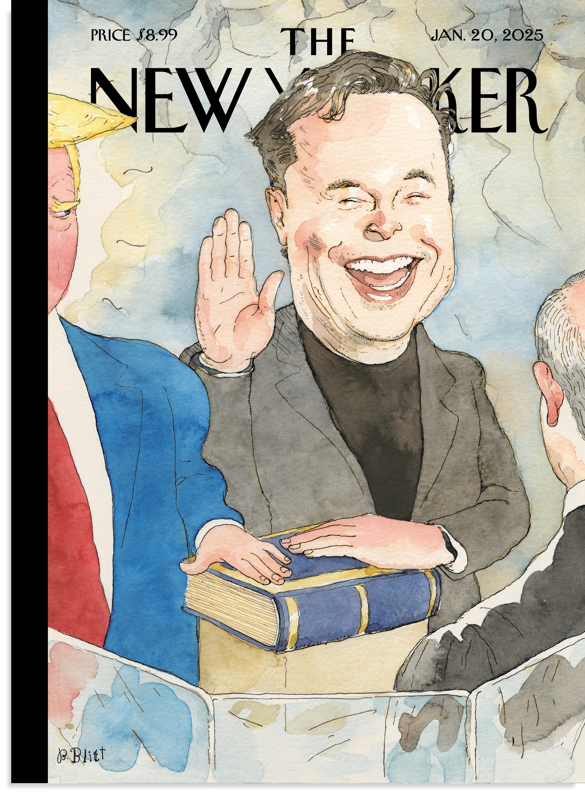 Barry Blitt’s “Two’s a Crowd”