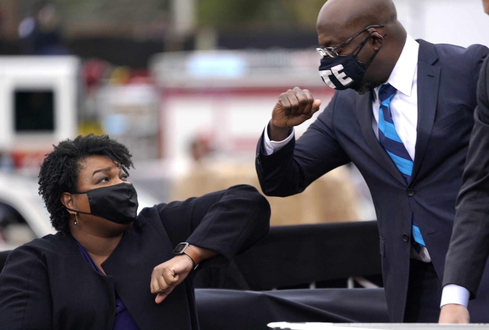 Raphael Warnock-Led Charity Admits It Illegally Campaigned for Stacey Abrams, Will Pay $300,000 Fine