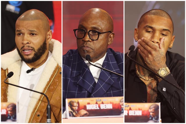 Chris Eubank Jr threatens Nigel Benn and sparks irate reaction from Conor