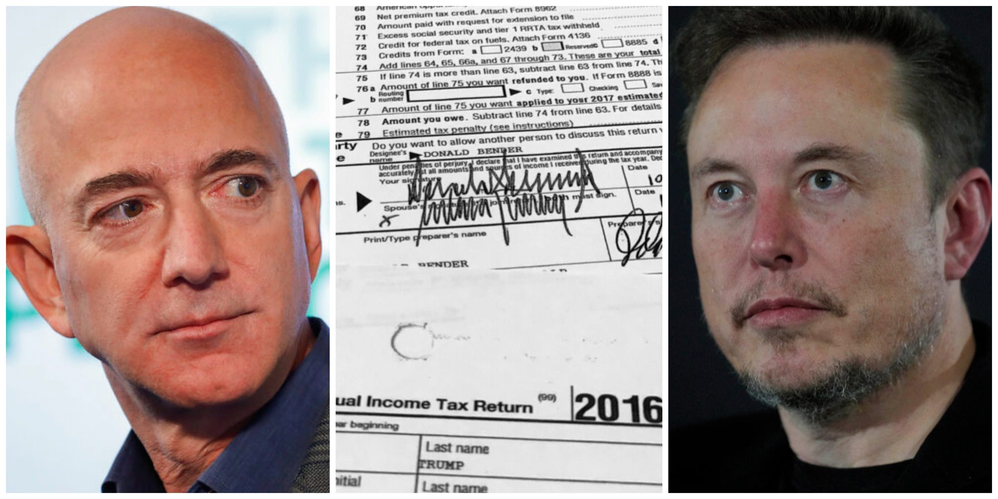 The man who leaked Trump's taxes eluded investigators for years but was finally found after leaking info on Musk and Bezos, WSJ reports