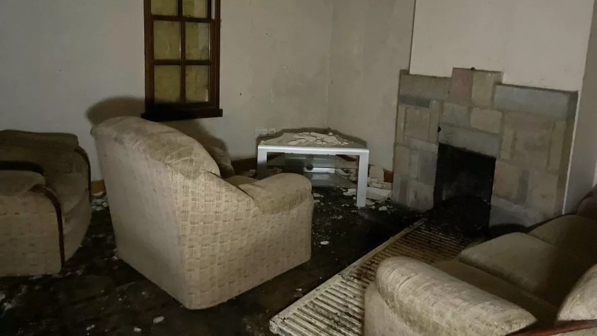 Abandoned house with 'keep out' signs and huge price tag - inside explains why