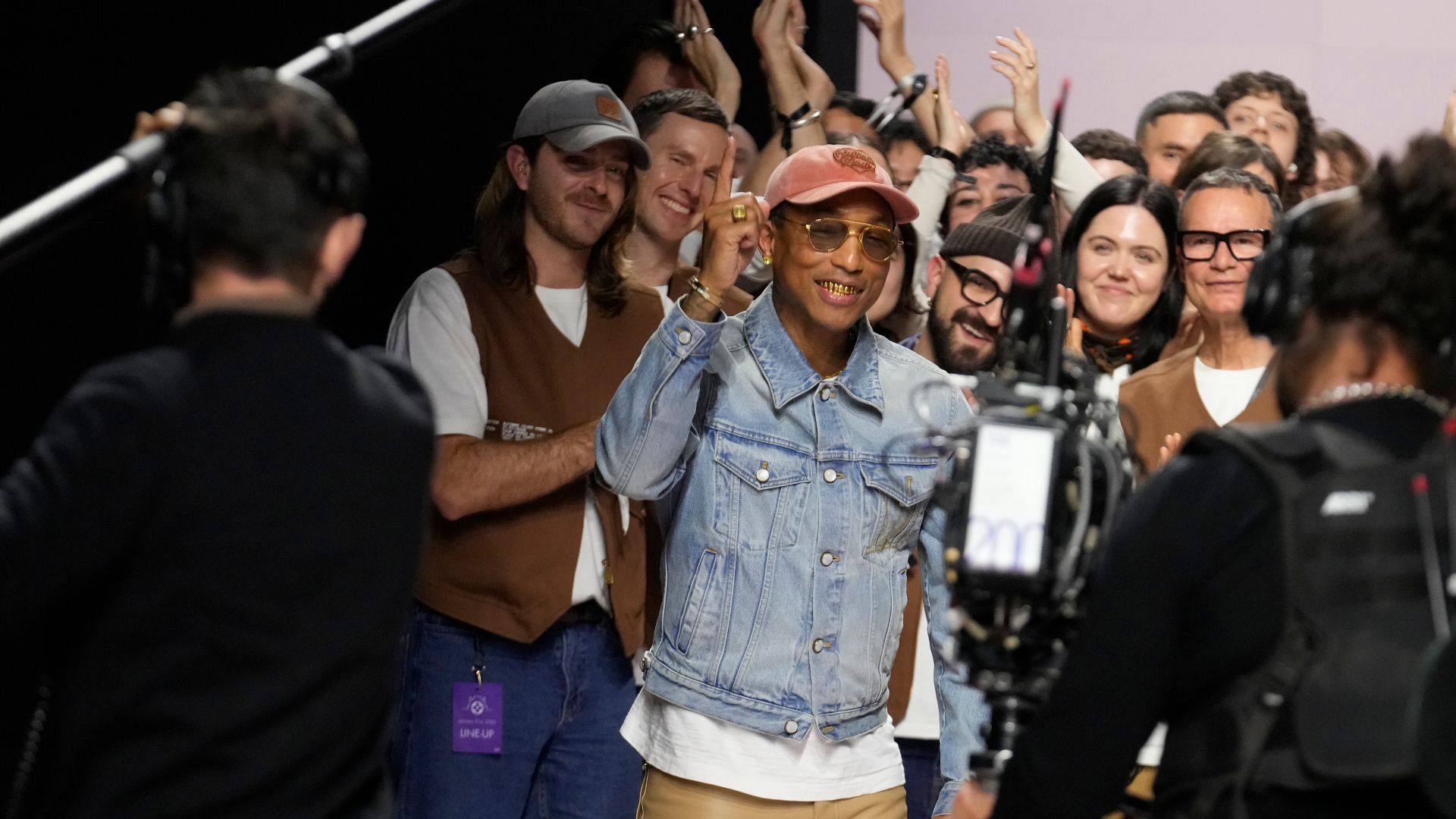 Pharrell & Nigo bring streetwear to the Louvre in star-studded LV show