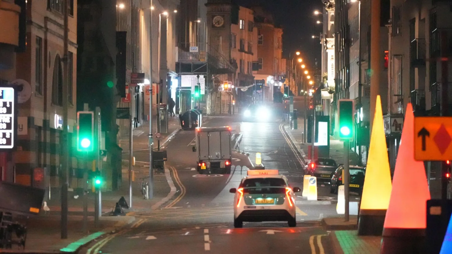 Brighton stabbing sees two injured and three arrested