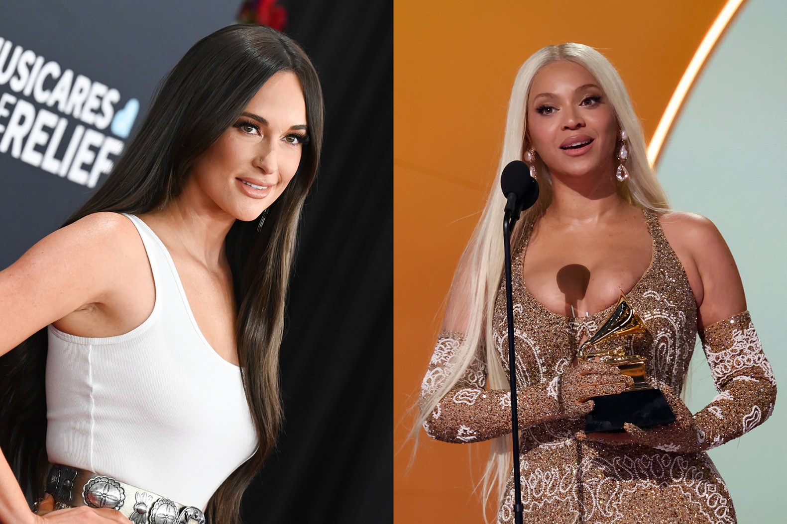 Kacey Musgraves Did Not 'Scowl' at Beyoncé's Grammy Win: 'False'
