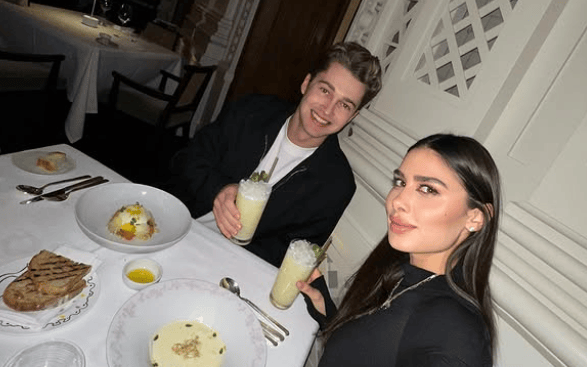Strictly star AJ Pritchard gets ‘engaged’ to model girlfriend after two years