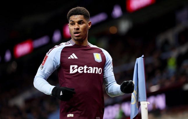 Man Utd legend Roy Keane reacts to stunning Marcus Rashford stat at Aston Villa