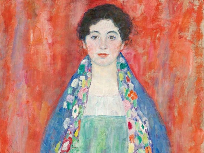 A Gustav Klimt painting valued at up to $54 million was rediscovered after being missing for nearly a century
