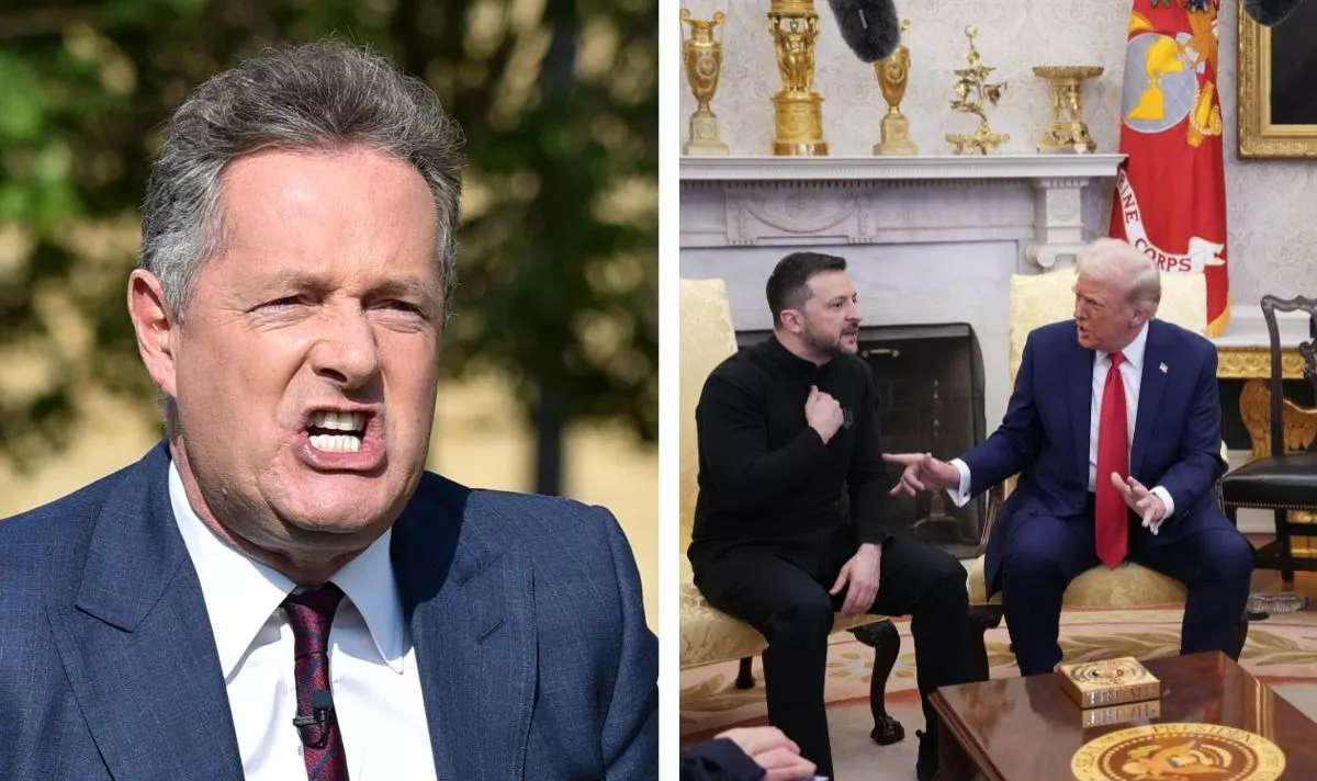 Piers Morgan slams 'absurd question' that started Trump Zelensky row
