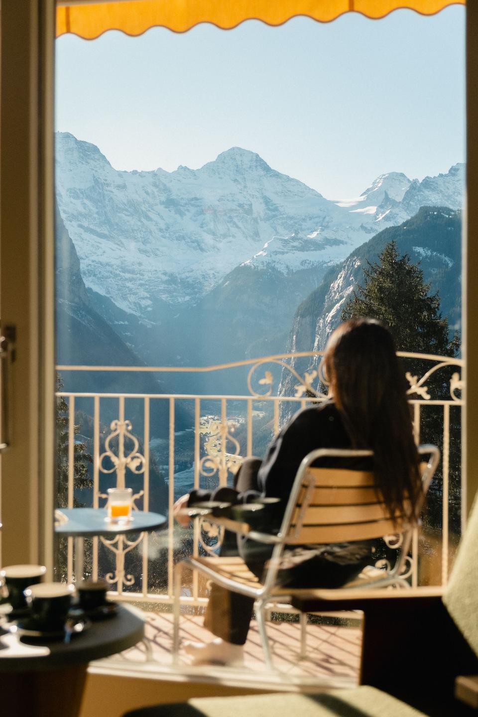 This accidentally Wes Anderson hotel is the chicest place for a 2025 mountain break
