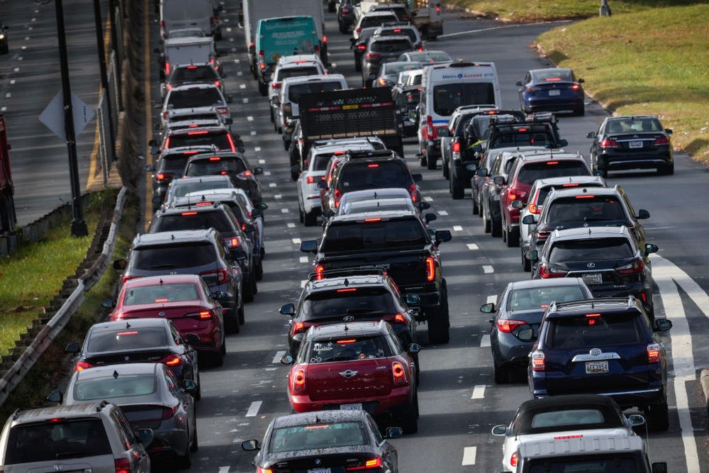 The 10 US cities with the longest commute times