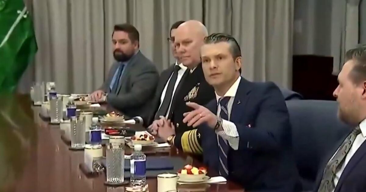 Hegseth Absolutely NUKES Reporter For Asking Stupid Question During Meeting with Saudi Defense Minister (VIDEO)