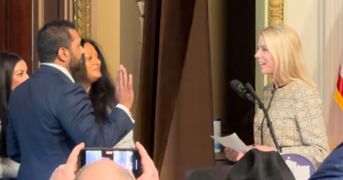 WATCH: Kash Patel Speaks During Swearing in Ceremony, Says 