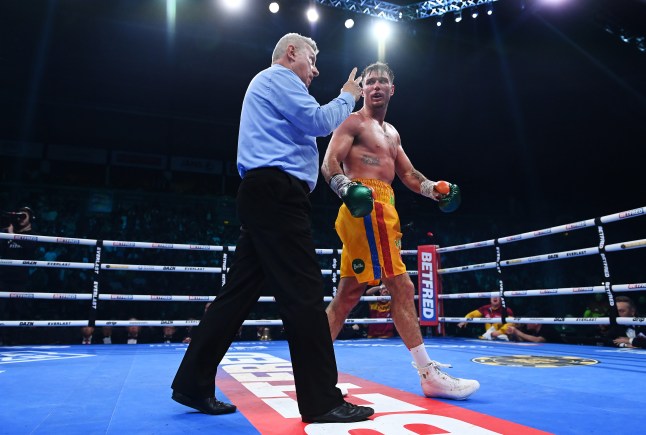 Boxer accuses referee of 'ruining his dreams' after dramatic disqualification