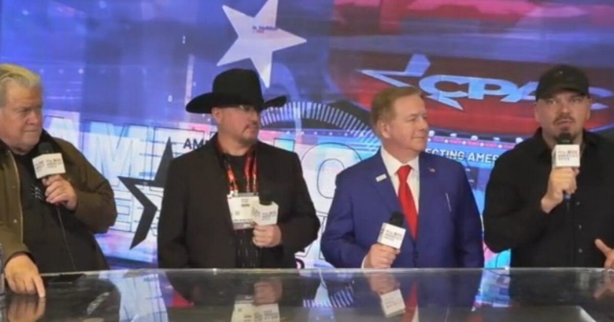 War Room's Steve Bannon Talks with J6ers at CPAC 2025 — 