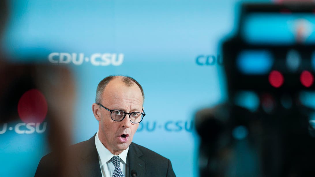 German election winner Merz and center-left rivals start sounding out a possible coalition