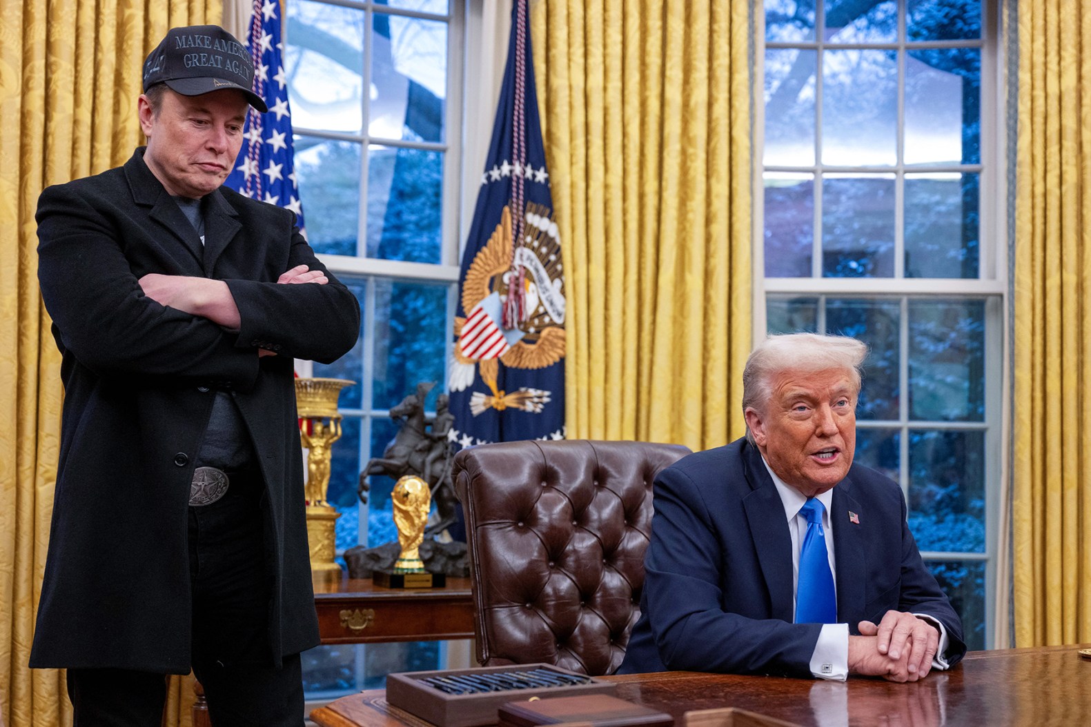 Trump Trashes Reuters Contract That His Administration Authorized
