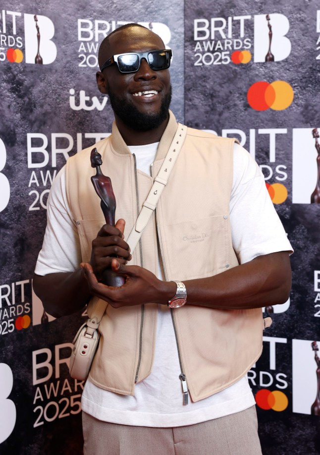 The real reason Stormzy wore shades at the Brits as mystery eye injury revealed