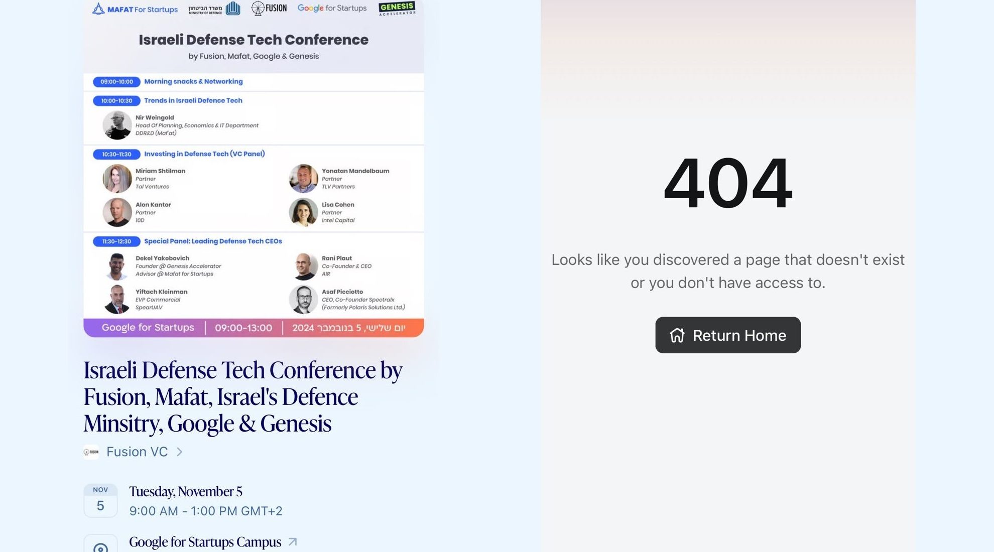 Google Was Set to Host an Israeli Military Conference. When We Asked About It, the Event Disappeared.