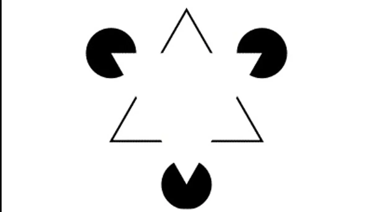 You have 20/20 vision if you can instantly spot how many triangles there are