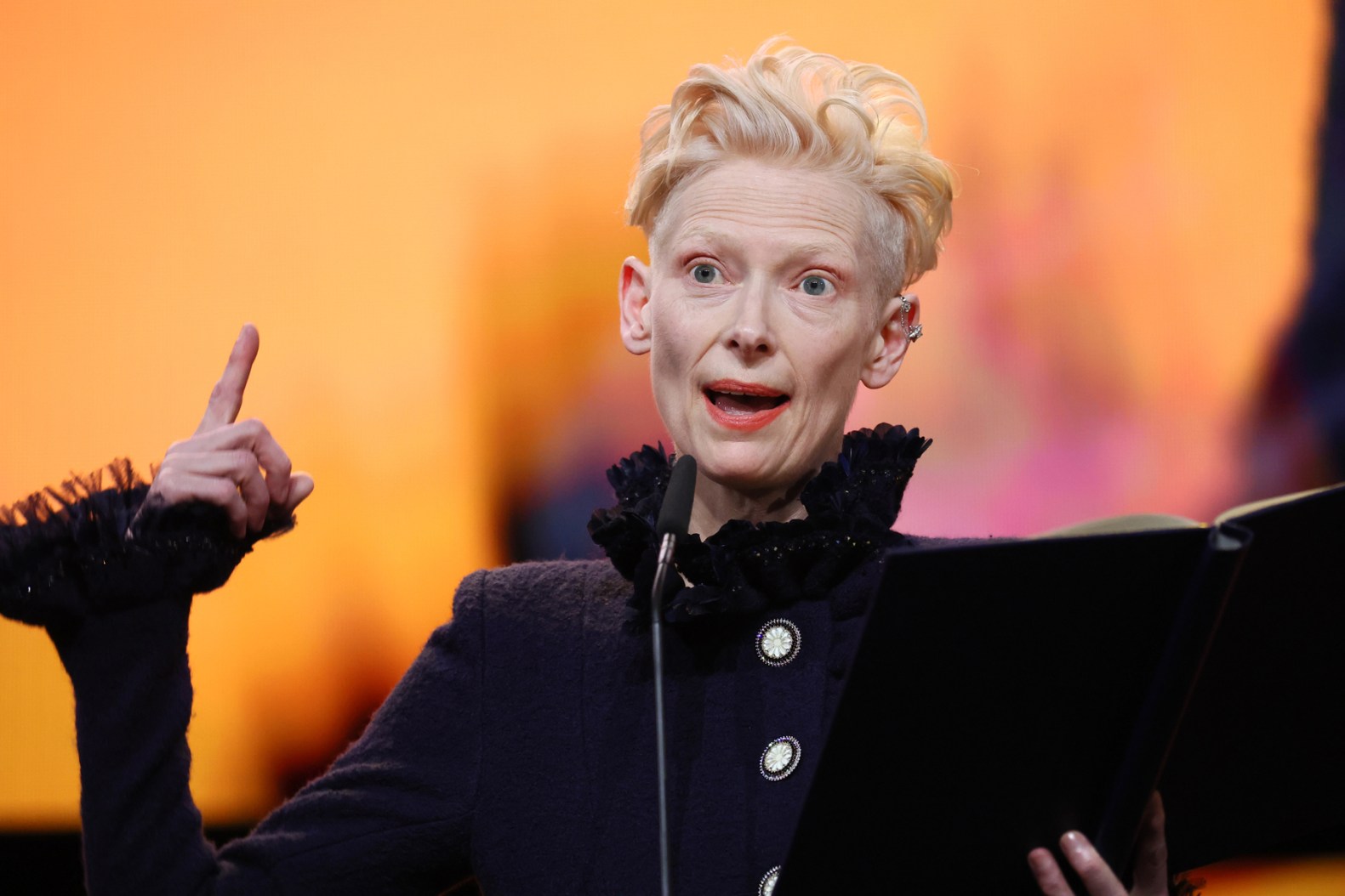 Tilda Swinton Calls Out 'War Criminals' in Berlin Film Festival Speech