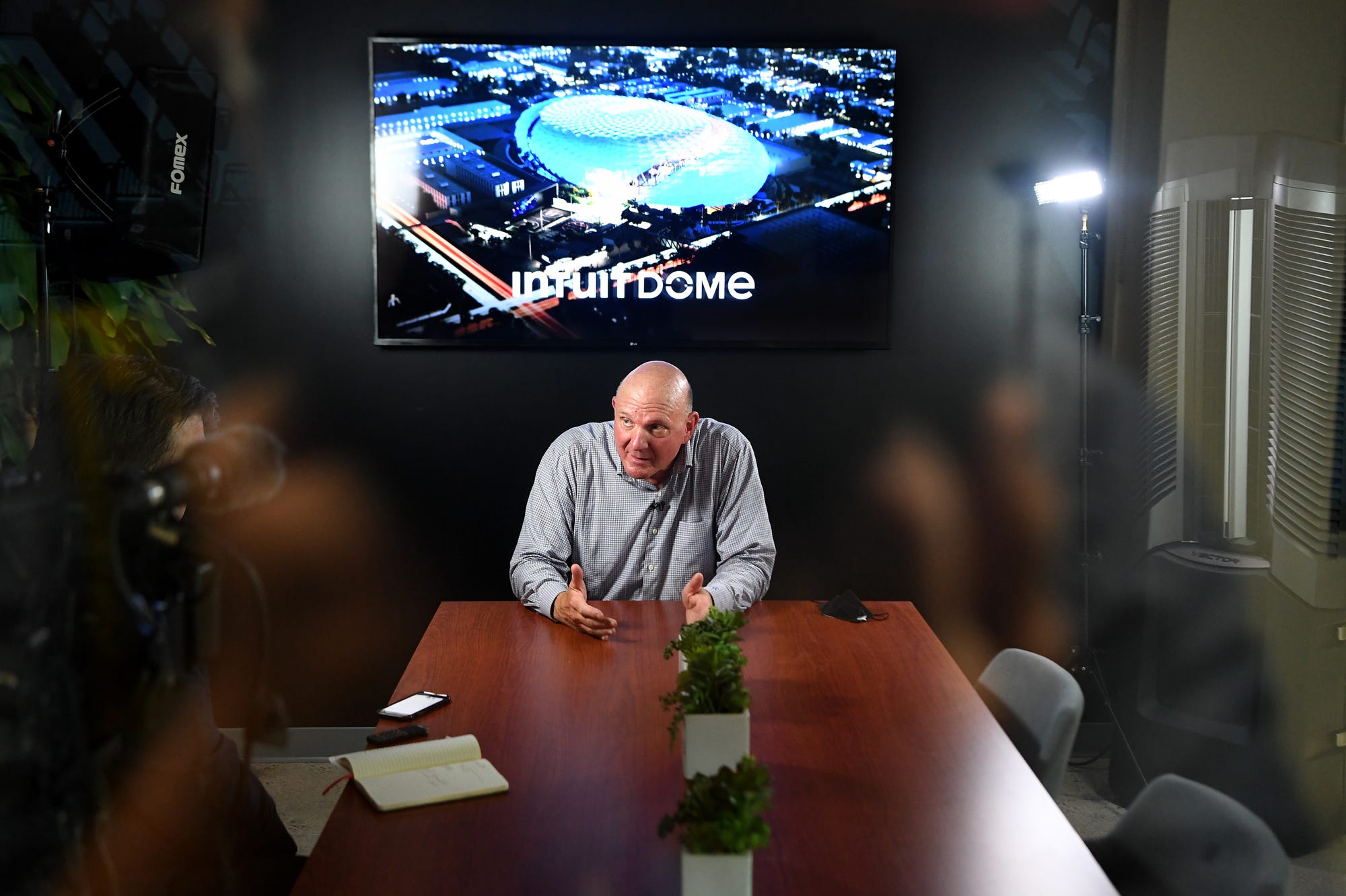 Former Microsoft CEO Steve Ballmer is passionate about having toilets in his $2 billion arena