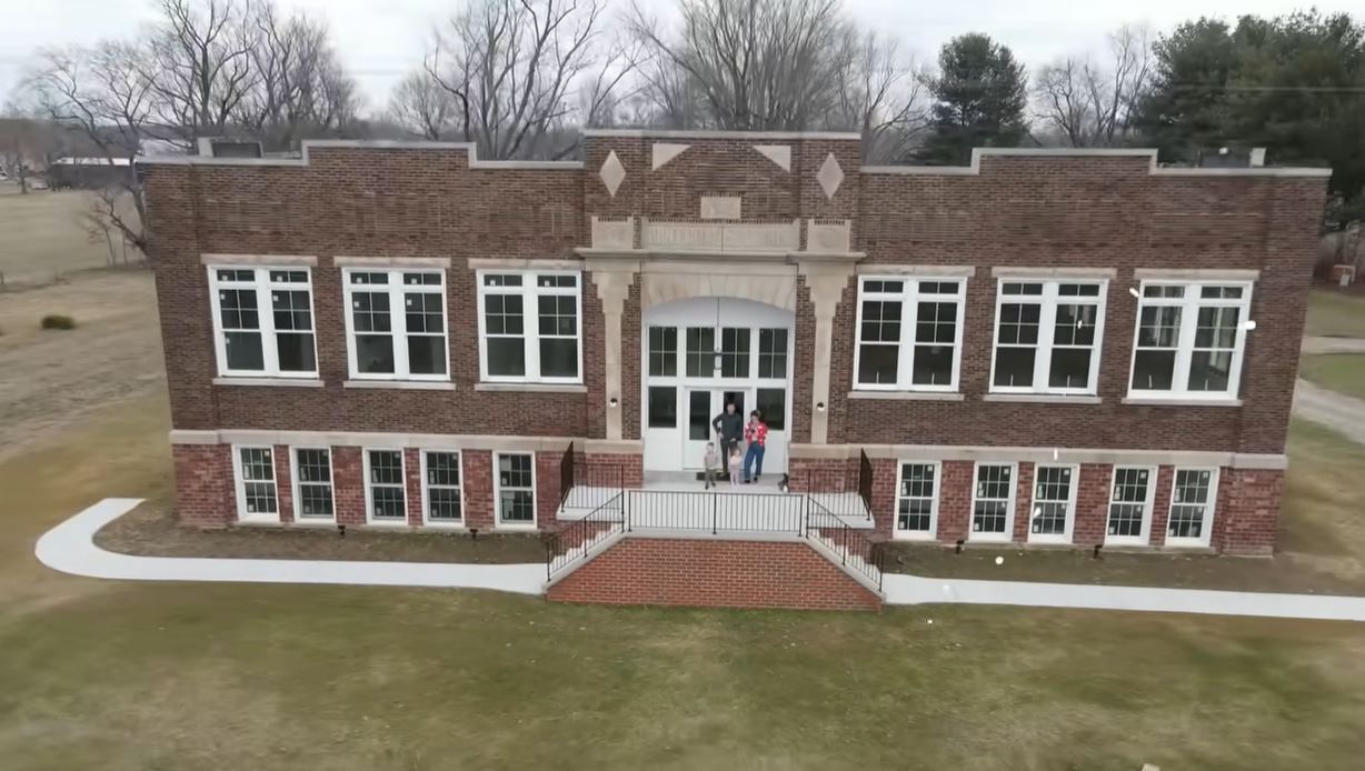 We’re a family of four & bought an abandoned school to turn it into our home for £138k – it even comes with...