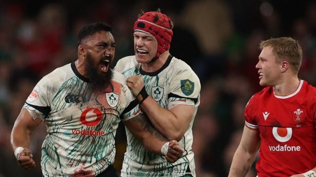 Ireland’s Grand Slam dream almost shattered after huge Wales scare