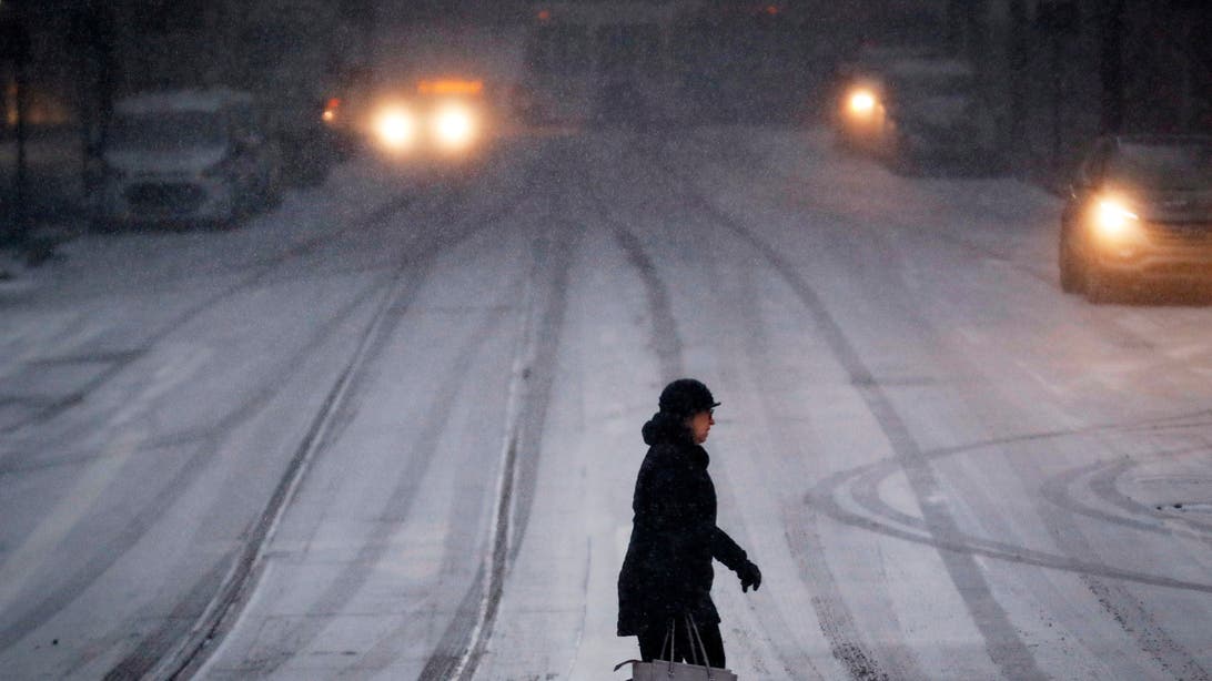 Most Americans who experienced severe winter weather see climate change at work, AP-NORC poll shows