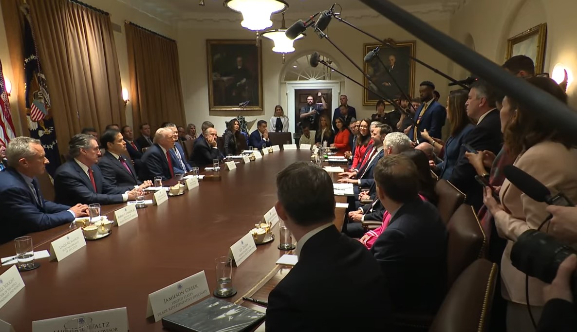 Tag-Team: VP J.D. Vance and President Trump Slam Legacy Media Over Ridiculous Questions at Trump 47's First Cabinet Meeting (VIDEO)