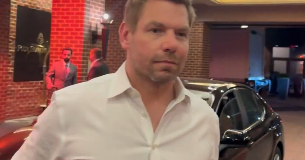 WATCH: Reporter Nick Sortor Confronts Eric Swalwell on Sleeping with a Chinese Spy Fang Fang While Calling Elon Musk a ‘National Security Threat’