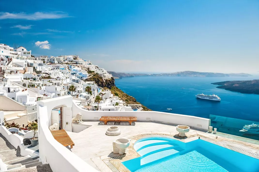 Santorini dealt blow as officials discover dozens of illegal tourism amenities