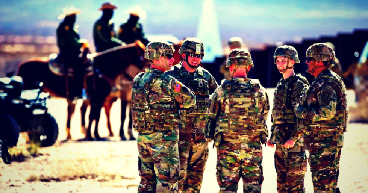 FORTRESS AMERICA: Another 3,000 Active Troops Sent to Southern Border, as the Trump Administration Wants ‘100 Percent Operational Control’ of the Frontier