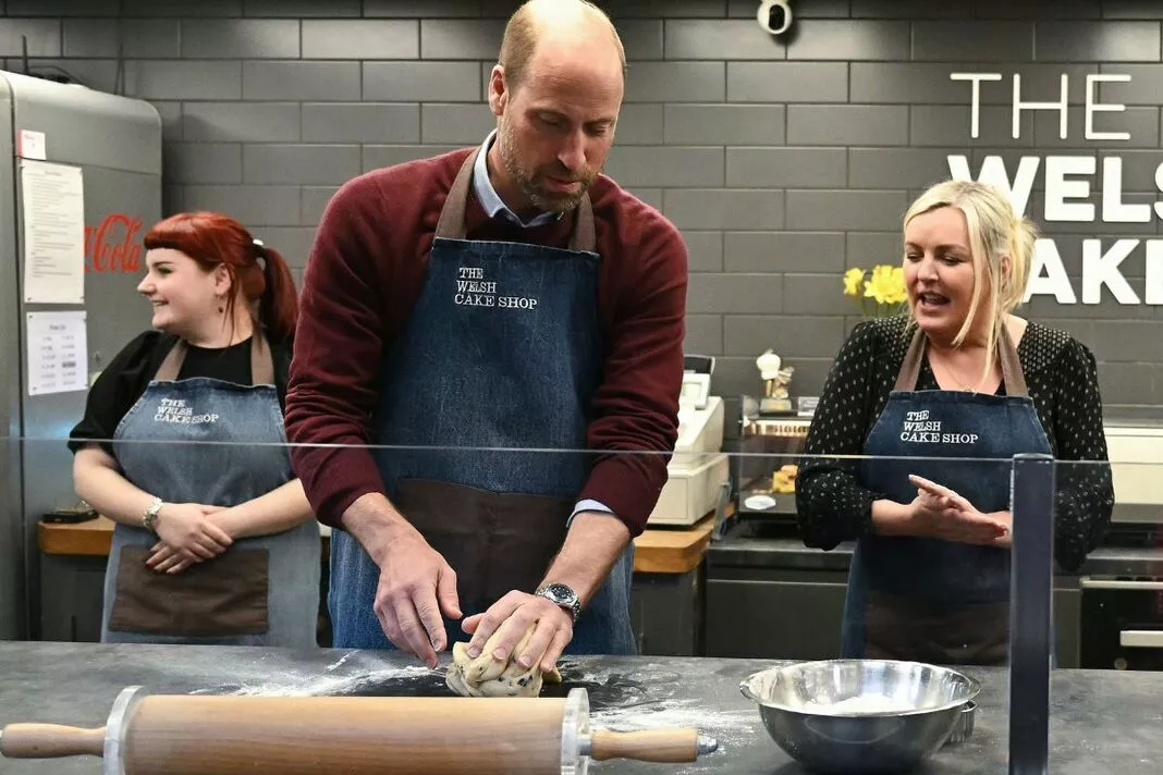 Prince William says top chef 'taught me all I need to know' as he tests skills