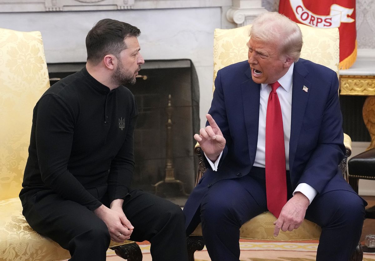 Michael Caine savage 7-word verdict on Trump and Zelensky's White House clash