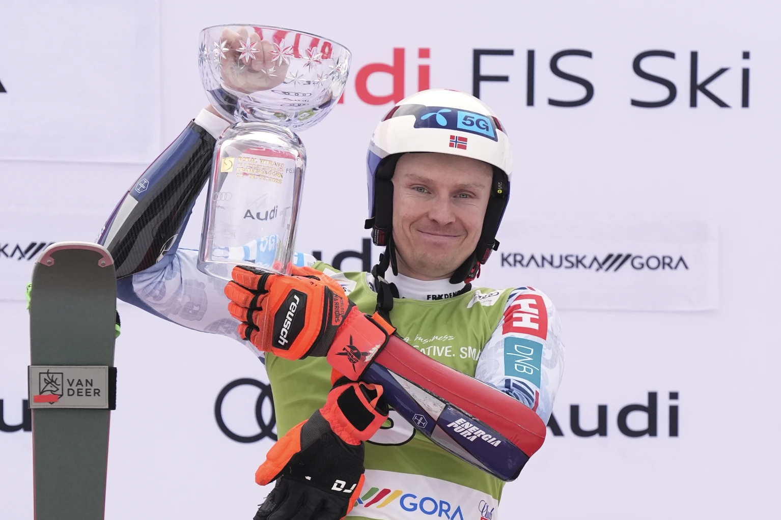 Kristoffersen takes GS to deny Pinheiro Braathen a first-ever Alpine skiing World Cup win for Brazil