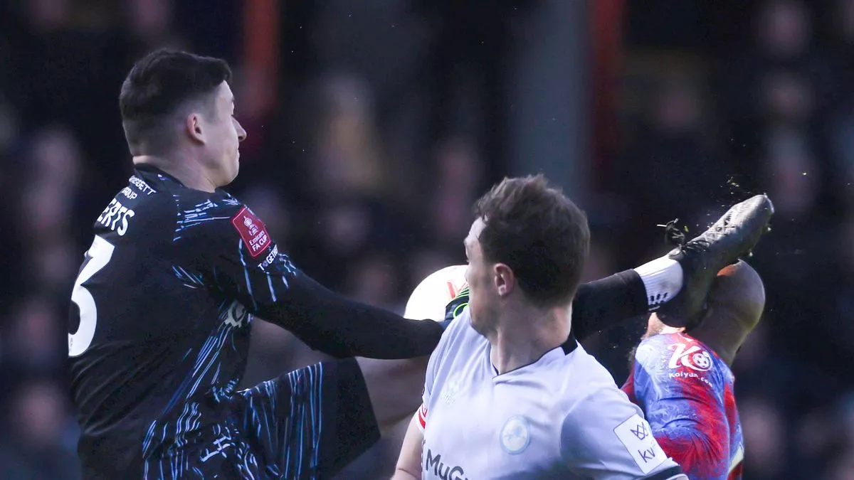 Premier League star rushed to hospital after horror kung-fu kick in FA Cup