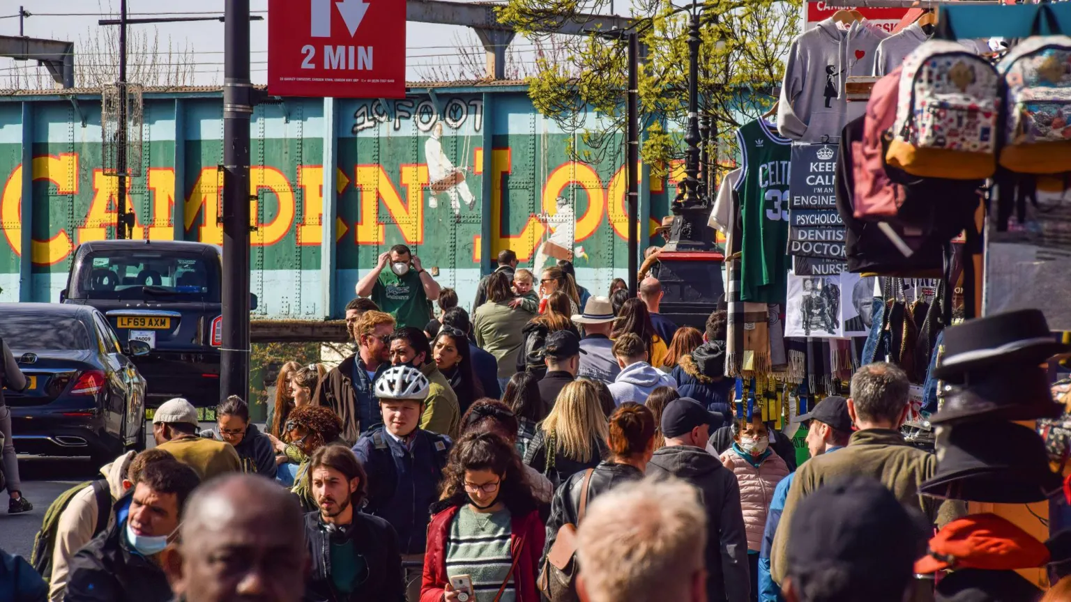Camden High Street to be pedestrianised near Tube station 