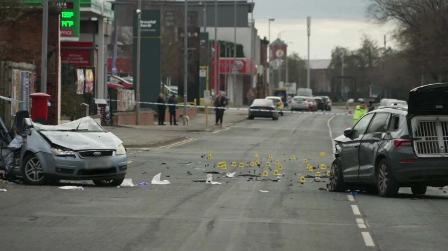 Liverpool crash: Man hurt in smash involving police car on 999 call