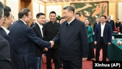 Xi Jinping meets with Chinese tech tycoons