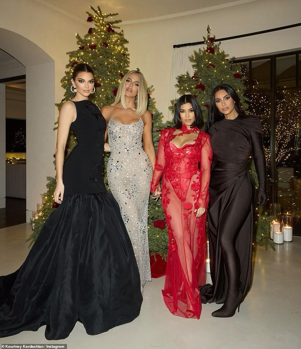 Kardashian-Jenner family Christmas! The stars share intimate party