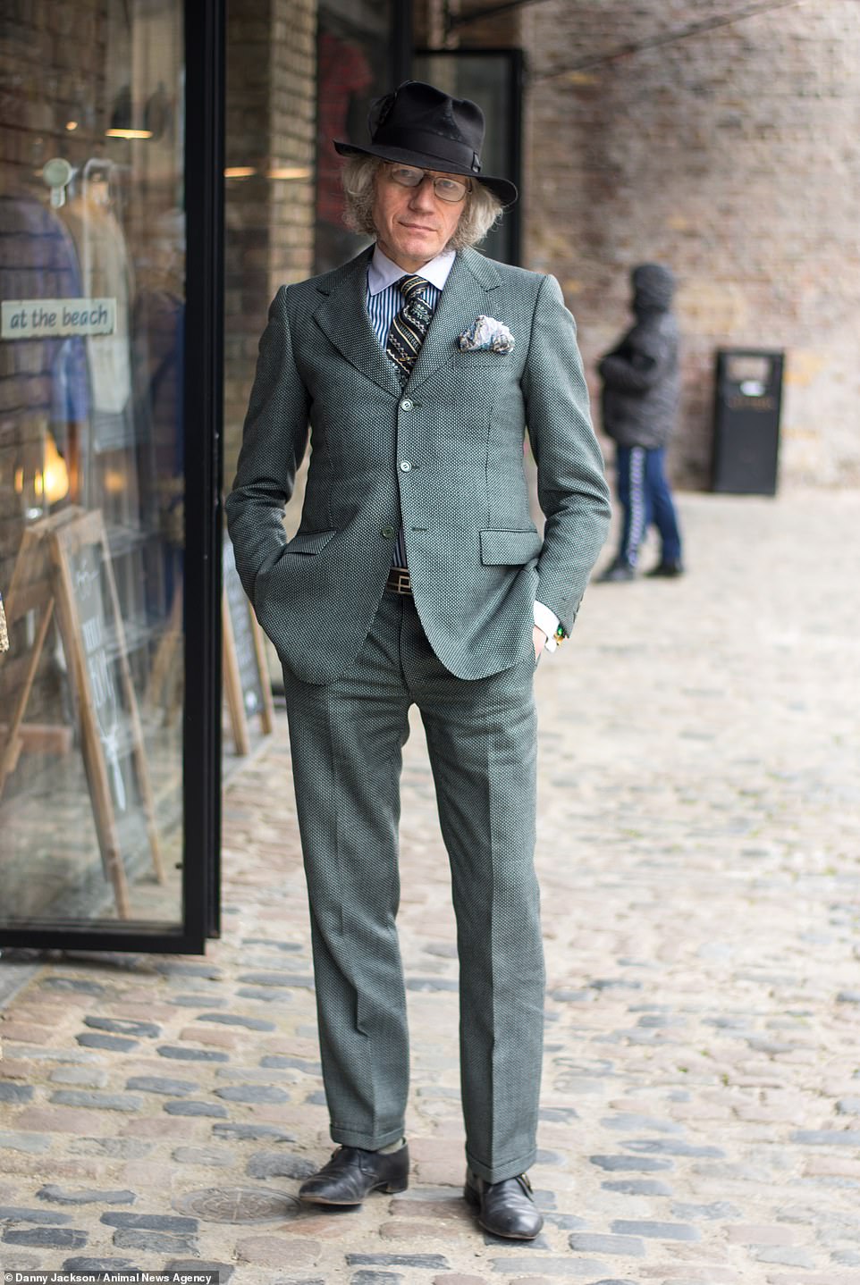 London's most eccentric dressers show off their multi-coloured attire