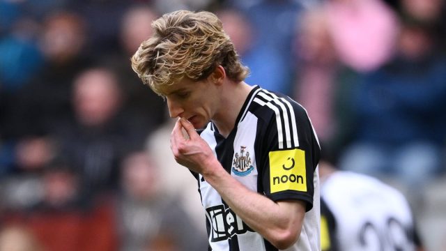 Anthony Gordon's brainless red card risks derailing Newcastle's season
